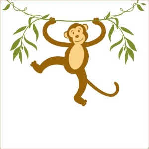 Swinging Monkey Clipart   Clipart Panda   Free Clipart Images