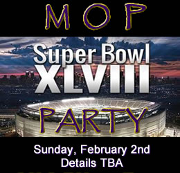 2014 Mystics Super Bowl Party Location Tba Date February 2nd 2014 Time    