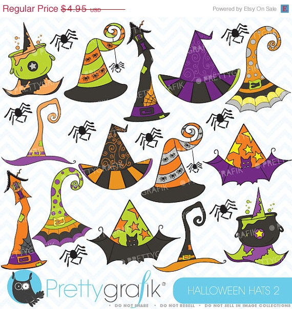 80  Off Sale Halloween Hats Clipart Commercial Use Vector Graphics
