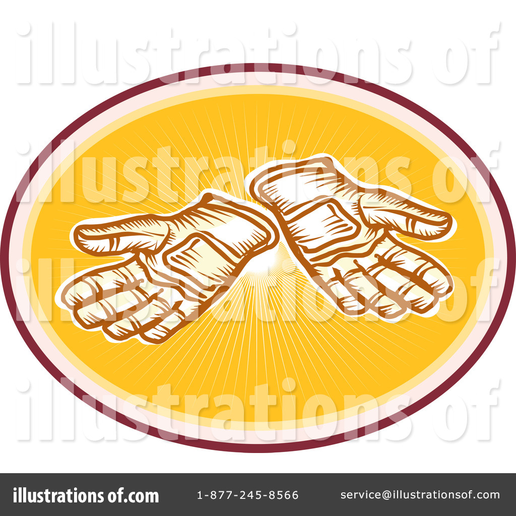 Gloves Clipart  1209984 By Patrimonio   Royalty Free  Rf  Stock    