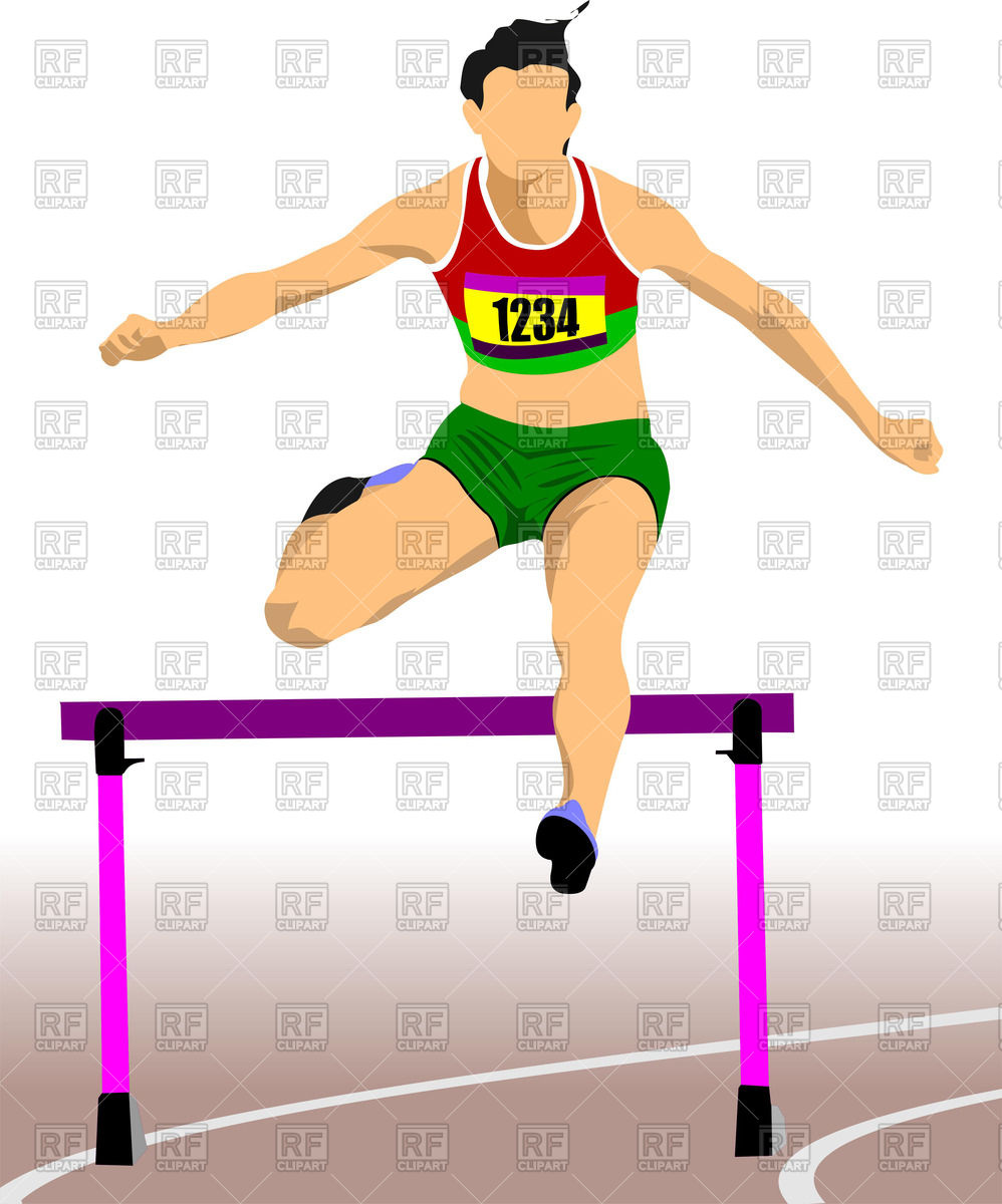       Hurdle Race 57164 Download Royalty Free Vector Clipart  Eps