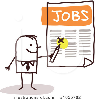 Royalty Free  Rf  Jobs Clipart Illustration By Nl Shop   Stock Sample