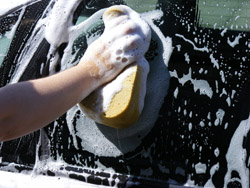 Wash Chamois Dry  This Also Includes Removal Of Grime Bugs And Tar