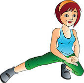 Active Stretching Clip Art And Stock Illustrations  969 Active