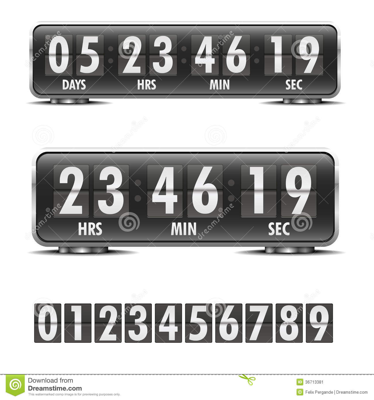 Countdown Timer Stock Image   Image  36713381