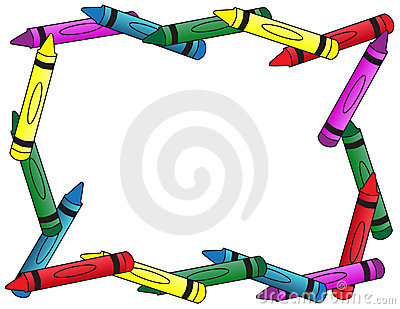 Crayon Clipart Borders   Clipart Panda   Free Clipart Images