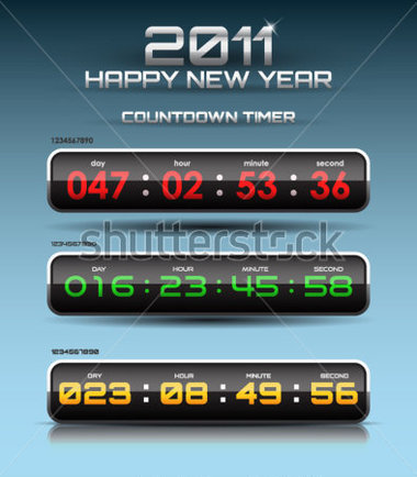 Download Source File Browse   Holidays   Vector Countdown Timer