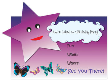 Free Birthday Invitation Clip Art