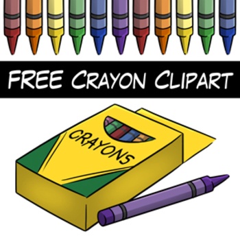 Free Crayon Clipart From Wendy Candler S Digital Classroom Clipart
