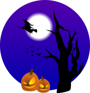 Halloween Scene Clip Art At Clker Com   Vector Clip Art Online