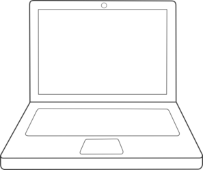 Laptop Clip Art At Clker Com   Vector Clip Art Online Royalty Free