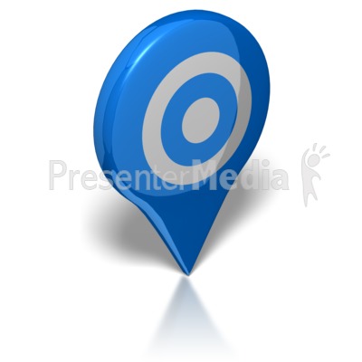 Map Target   Presentation Clipart   Great Clipart For Presentations