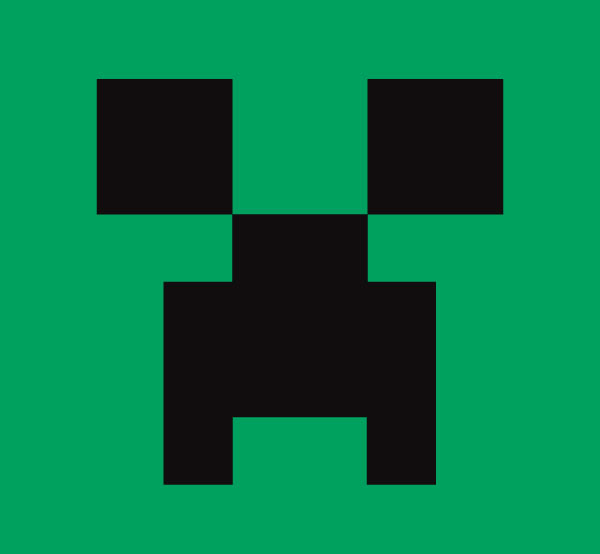 Minecraft Creeper Face Clipart