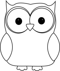 Of Owls Clipart   Black And White Owl Clip Art Image   White Owl