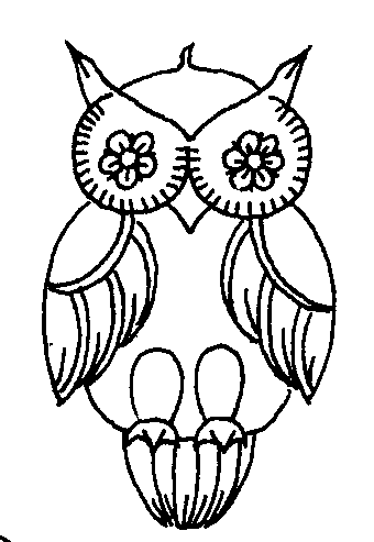Owl Simple Clip Art
