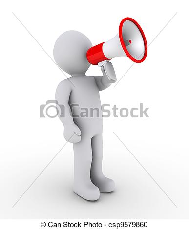 Person Shouting    Csp9579860   Search Clipart Illustration Drawings
