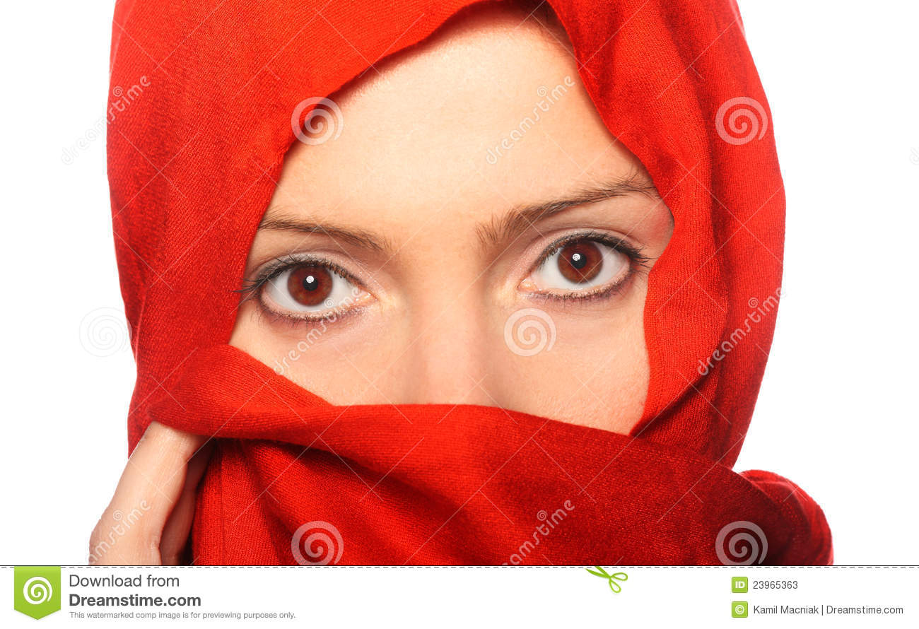 Red Scarf Stock Photos   Image  23965363