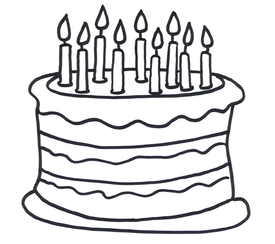 Birthday Cupcakes Coloring Pages   Clipart Panda   Free Clipart Images