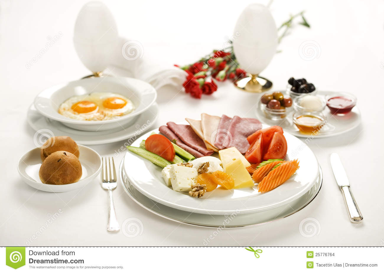 Breakfast Plate Stock Images   Image  25776764