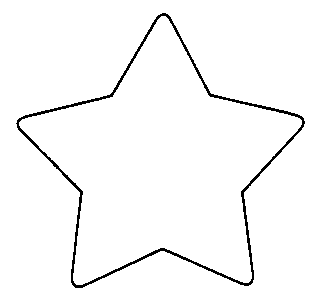Five Pointed Star   Rm    Clipart Best   Clipart Best