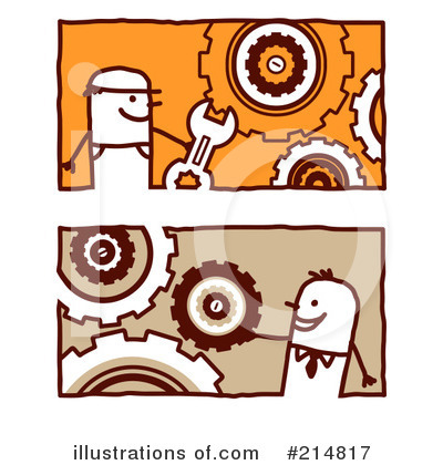 Free  Rf  Gears Clipart Illustration By Nl Shop   Stock Sample  214817