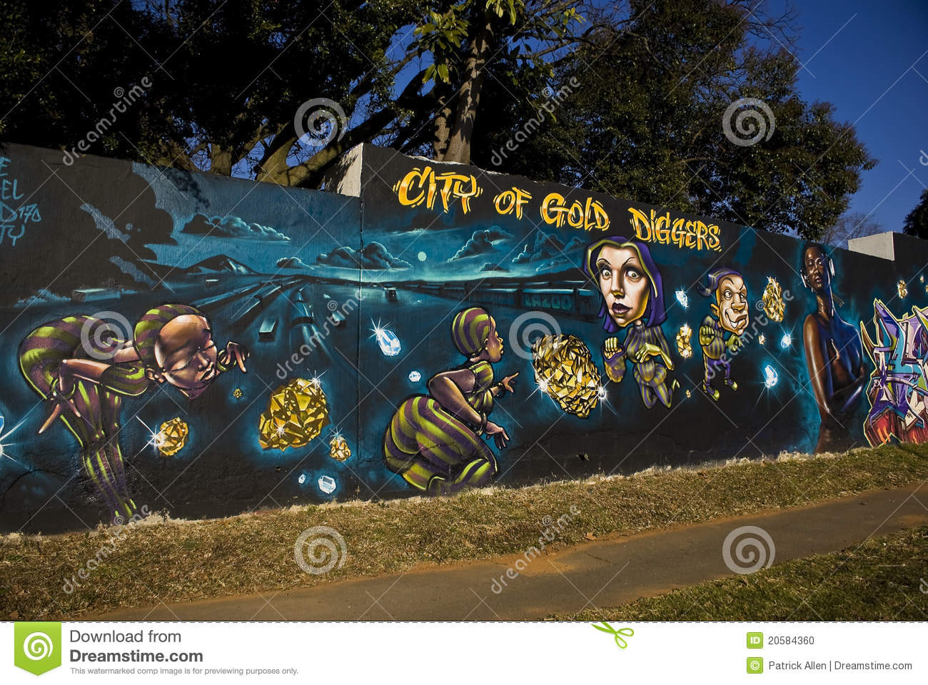 Graffiti Friday Is Inspired By Images From The City Of Gold Urban Art