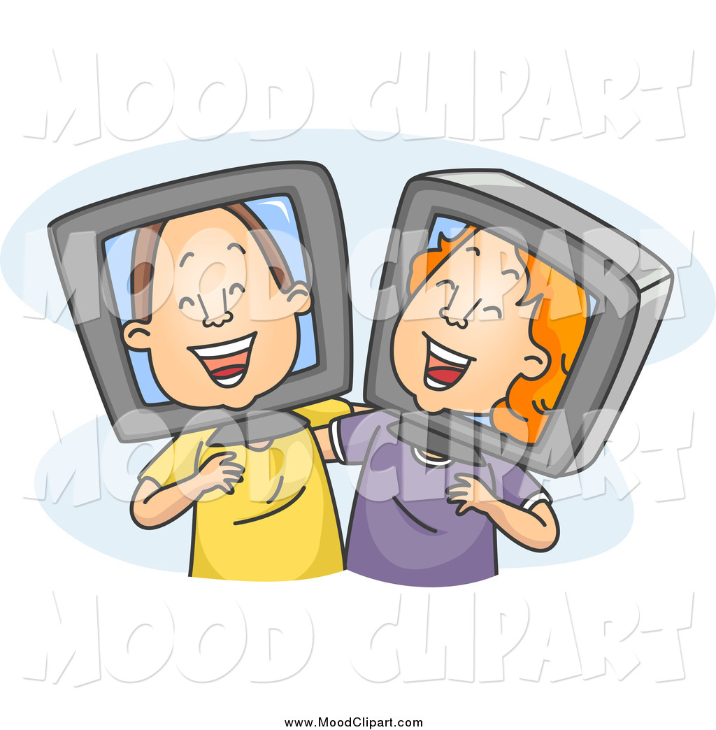 Larger Preview  Mood Clip Art Of Old Internet Friends Laughing By Bnp