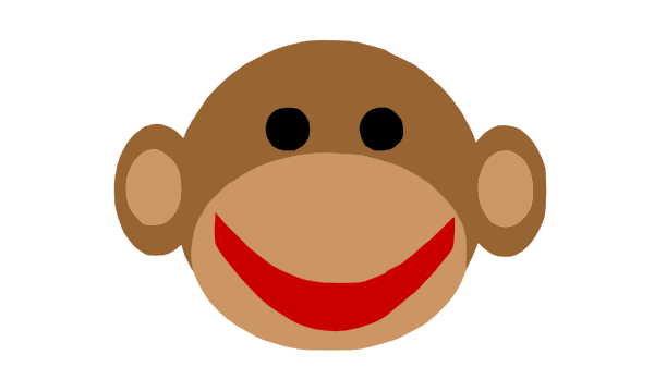 Sock Monkey Clip Art At Clker Com   Vector Clip Art Online Royalty    