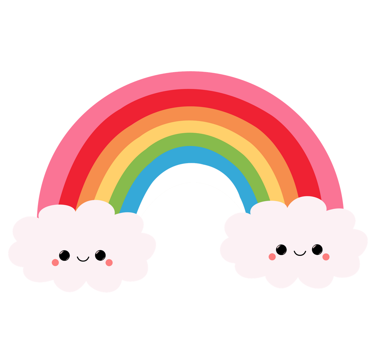 Cartoon Rainbow   Clipart Best