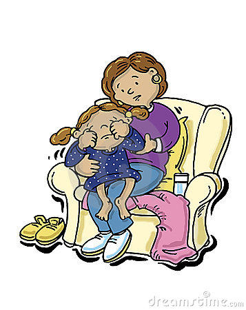 Comforting Clipart Girl Being Comforted Her     