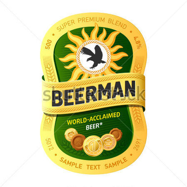 Download Source File Browse   Objects   Beer Label Design  Vector  Add    