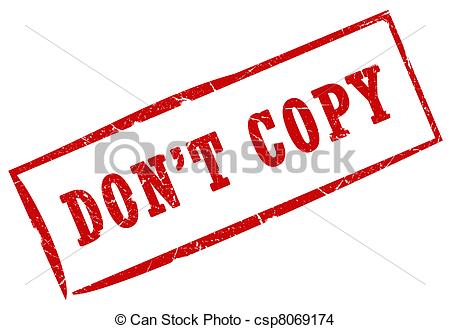 Drawing Of Do Not Copy Stamp Csp8069174   Search Clip Art