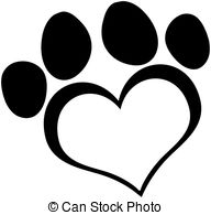 Paw Print Vector Clipart
