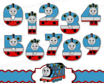 Percy The Train Clip Art Popular Items For Train Clipart On Etsy