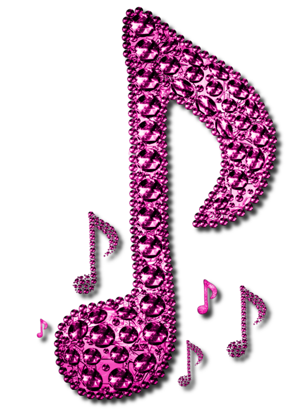 Pink Musical Notes Design  By Jssanda On Deviantart