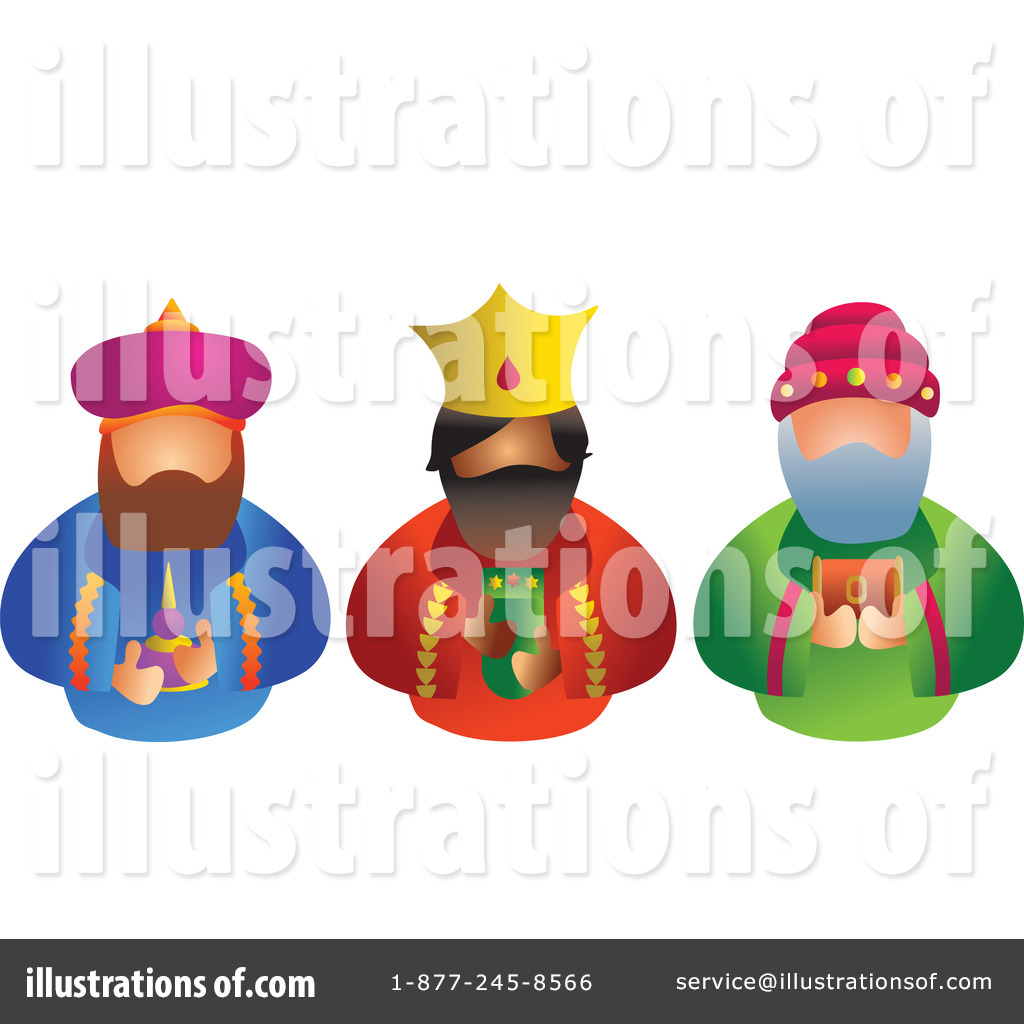 Royalty Free  Rf  Three Kings Clipart Illustration By Prawny   Stock