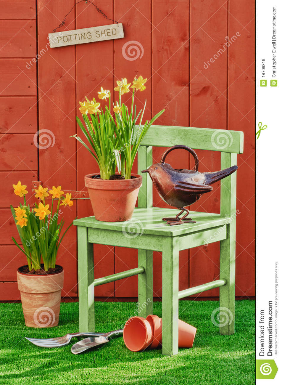 Spring Planting Royalty Free Stock Images   Image  18709819