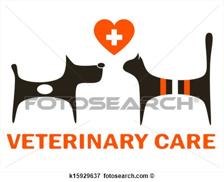 Symbol Of Veterinary Care  Fotosearch   Search Eps Clipart