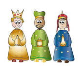 Three Kings Three Kings Crown Retro Postcard Kings Of Russia And