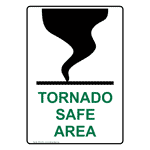 Tornado Safety Clipart Severe Weather Shelter Sign