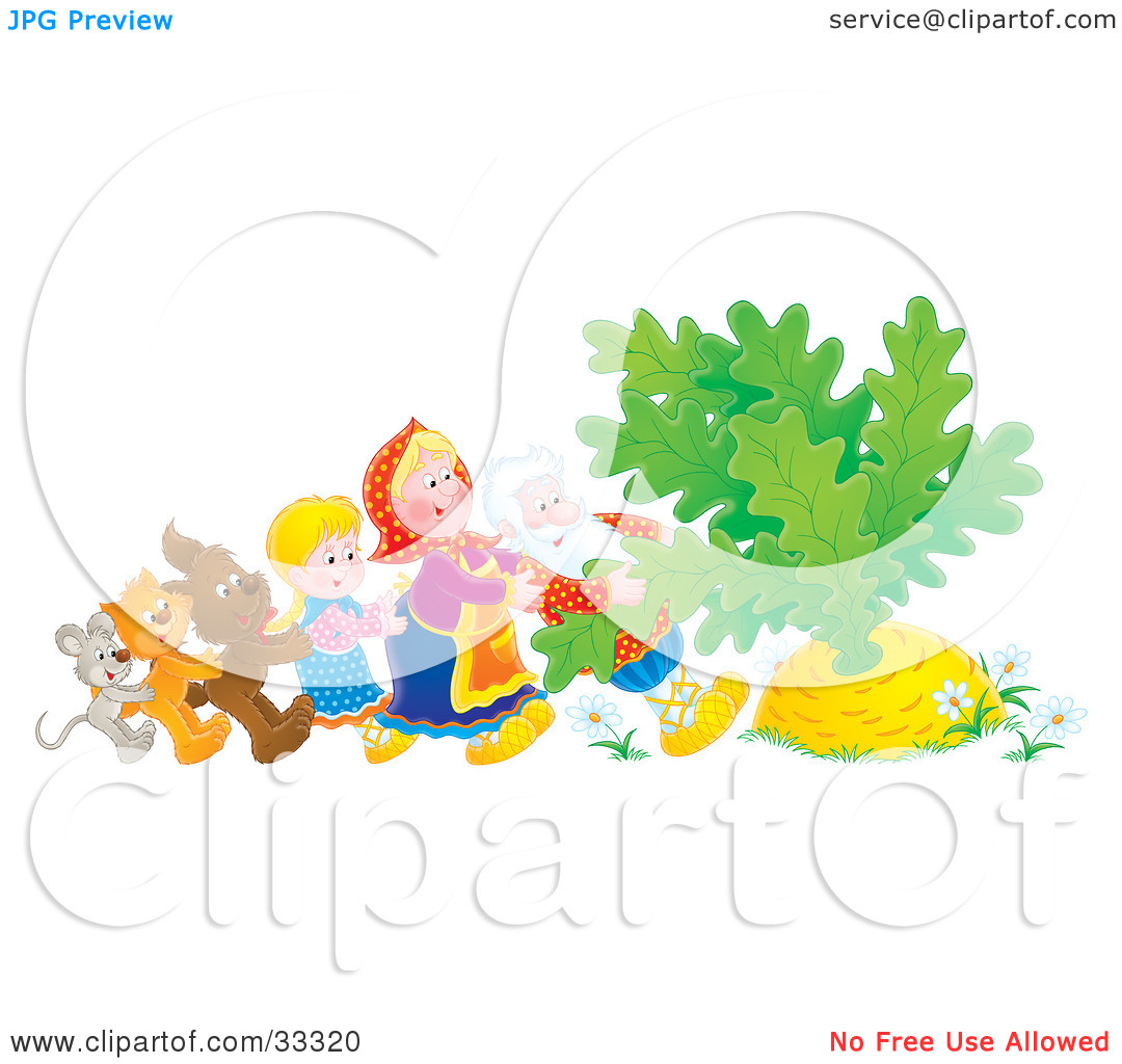 Clipart Illustration Of A Mouse Cat Dog Girl Woman And Man Trying