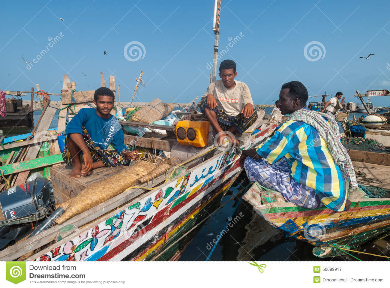 Fish Market In Yemen Editorial Photography   Image  50089917