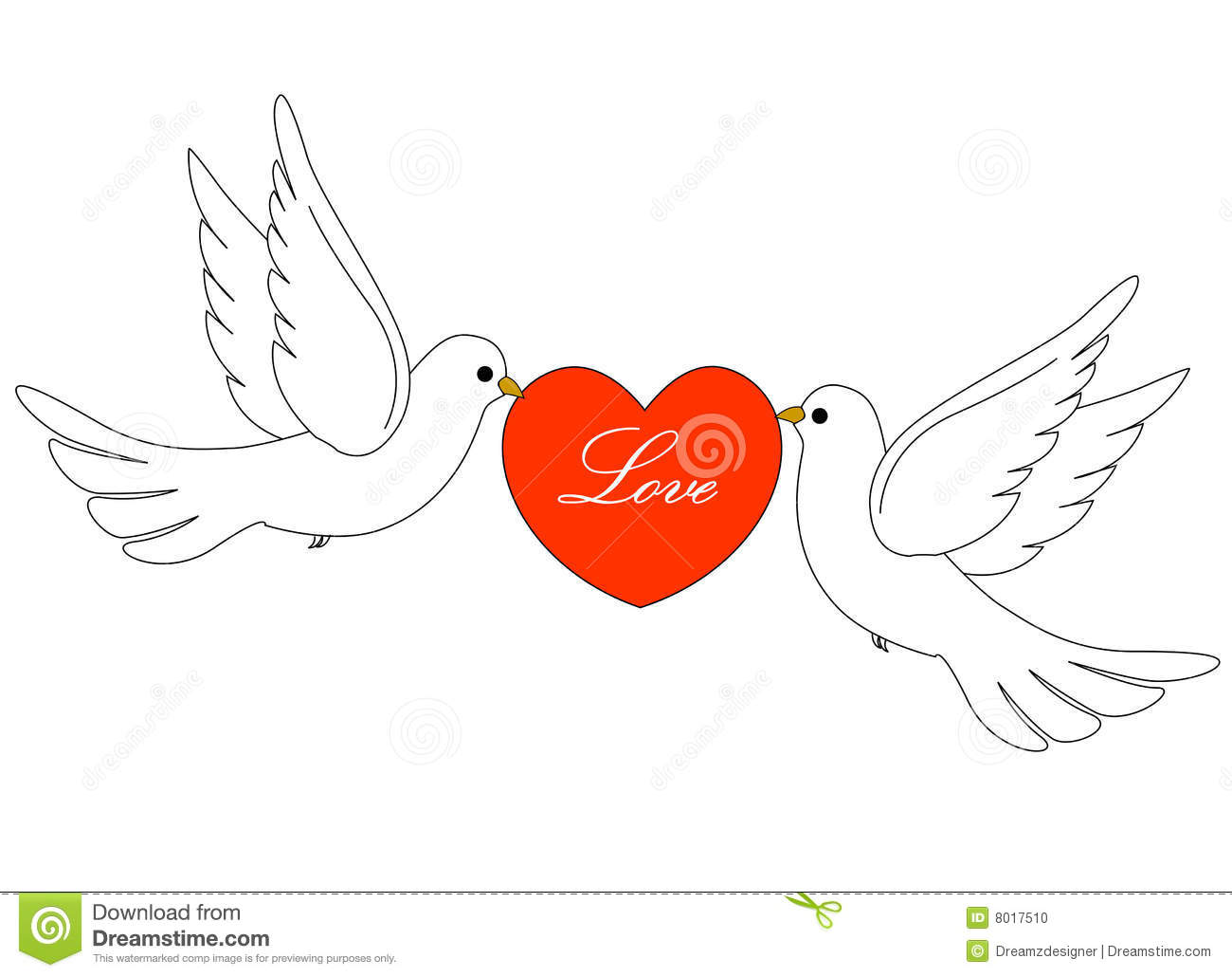 Free Clipart White Doves Weddings Wedding Doves Stock Photo Image