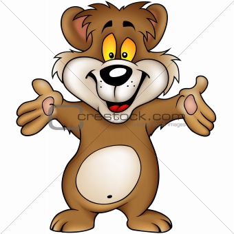 Happy Cartoon Teddy Bear Stock Image Image 21996821   Auto Design Tech