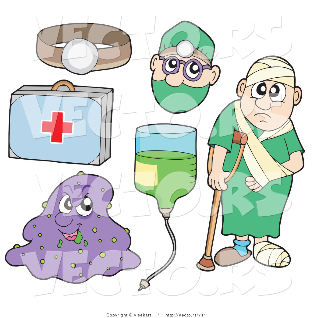 Headlamp First Aid Kit Virus Iv Doctor And A Sick Guy By Visekart