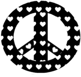 Pink Peace Sign Clipart   Clipart Panda   Free Clipart Images