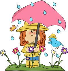 Spring Pictures Clip Art   Spring Showers Clip Art   Spring Showers