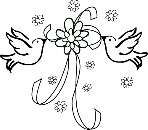 Wedding Dove Clipart   Clipart Panda   Free Clipart Images