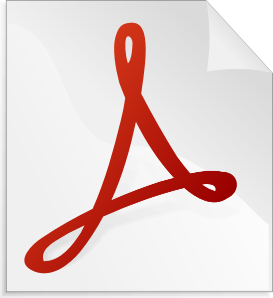 Adobe Acrobat Clip Art At Clker Com   Vector Clip Art Online Royalty