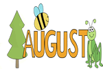 August Clip Art   August Images   Month Of August Clip Art